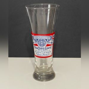 Budweiser Anheuser-Busch Pilsner Beer Glass